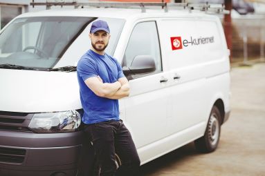 Transport mit E-Kurier